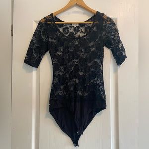 Black Lace Bodysuit